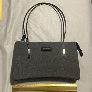 Kate Spade Vintage Grey Flannel Handbag